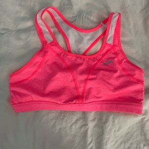 Brooks hot pink running bra